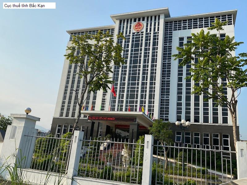 Cục thuế tỉnh Bắc Kạn