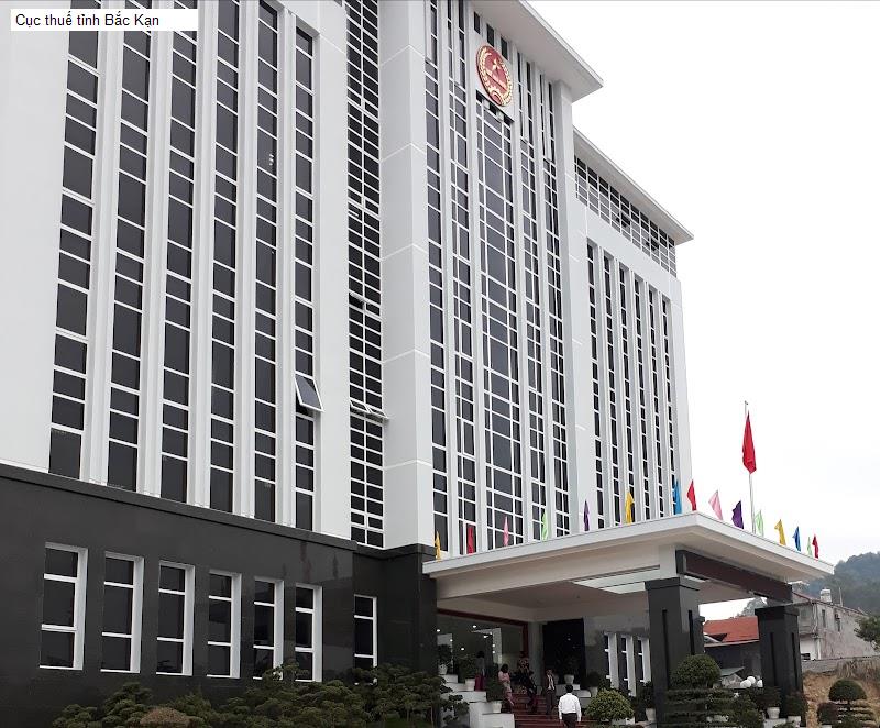Cục thuế tỉnh Bắc Kạn