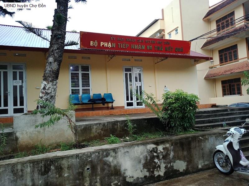 UBND huyện Chợ Đồn