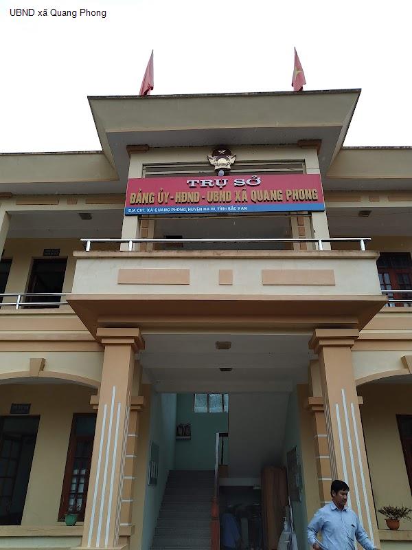 UBND xã Quang Phong