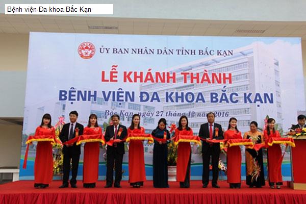 Bệnh viện Đa khoa Bắc Kạn