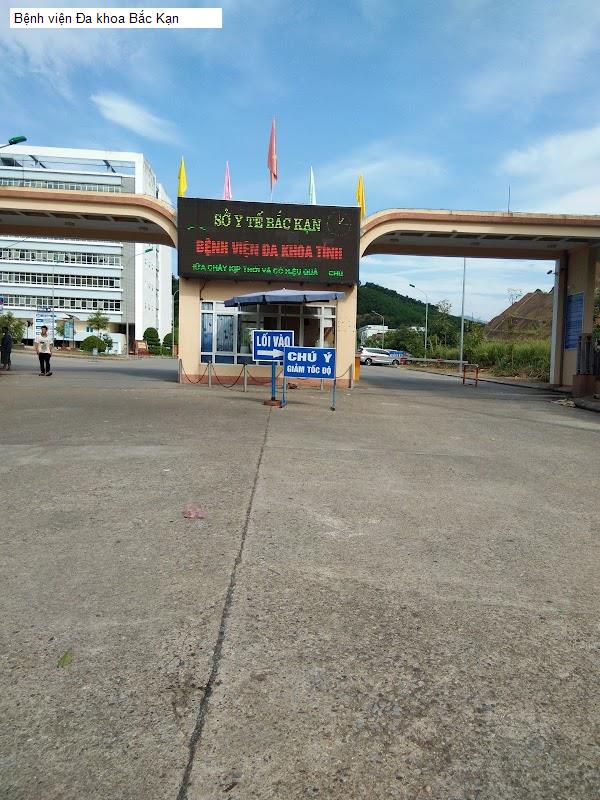 Bệnh viện Đa khoa Bắc Kạn